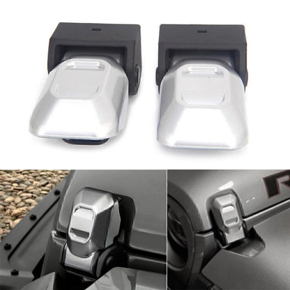 Hood Lock Latch for Jeep Wrangler JL & Gladiator 2018-2021 Silver