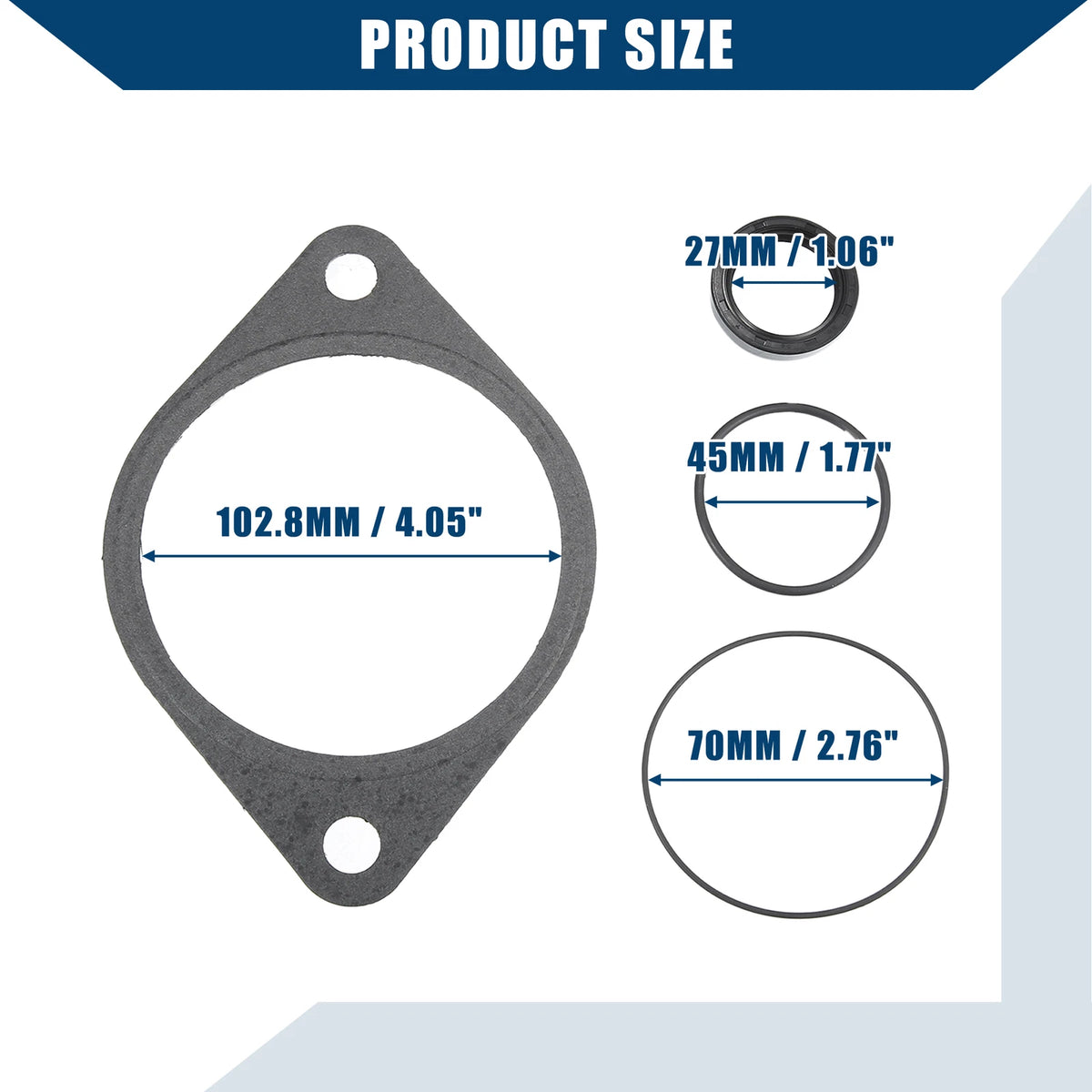 Car Vacuum Pump Power Steering Seal for Dodge Ram 5.9L Diesel (2003-2009)