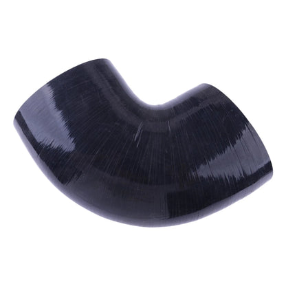 3" Black 90 Degree Silicone Elbow Hose Coupling for Car Radiator (No Year)