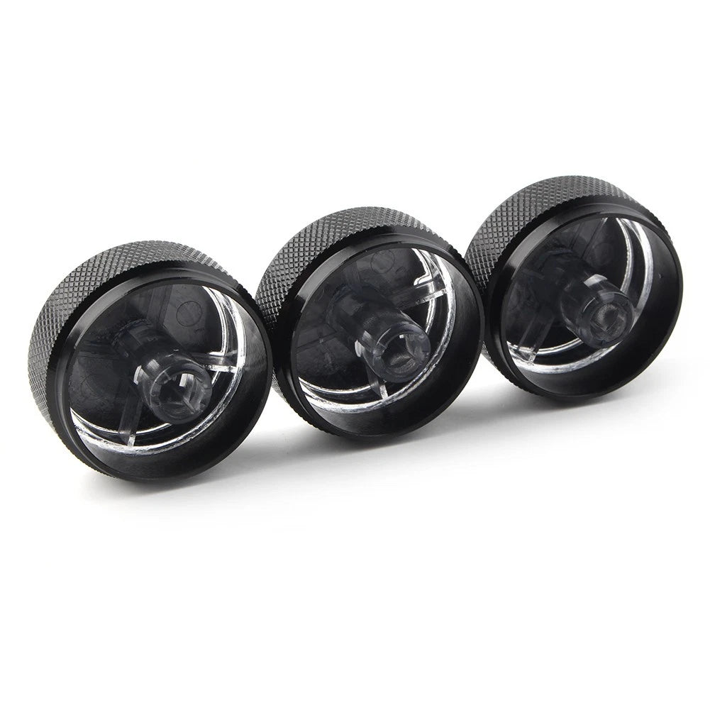 A/C Control Switch Knob Covers for Mazda 3 M3 (2004-2009) - 3 x Items