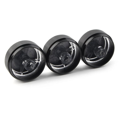 A/C Control Switch Knob Covers for Mazda 3 M3 (2004-2009) - 3 x Items
