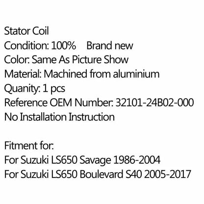 Magneto Generator for Suzuki LS650 Savage Boulevard S40 (2005-2017)