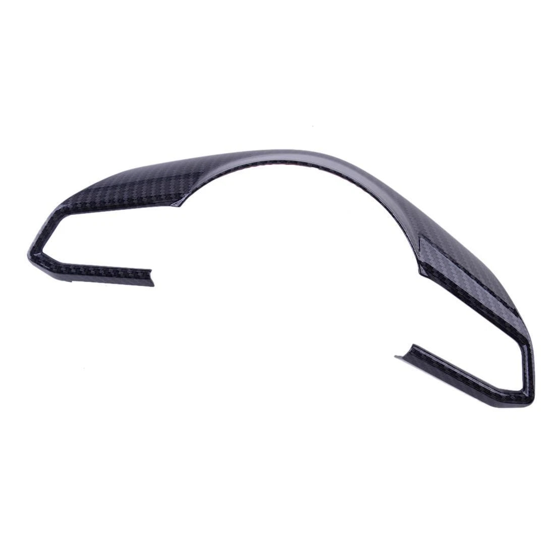 Carbon Fiber Steering Wheel Trim Cover for Mazda 3, CX-5, CX-3 (2014-2023)