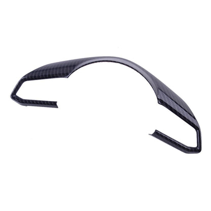 Carbon Fiber Steering Wheel Trim Cover for Mazda 3, CX-5, CX-3 (2014-2023)