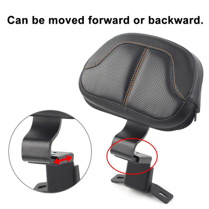 Front Backrest Pad for Harley Touring CVO Road Electra Glide (2009-2023)