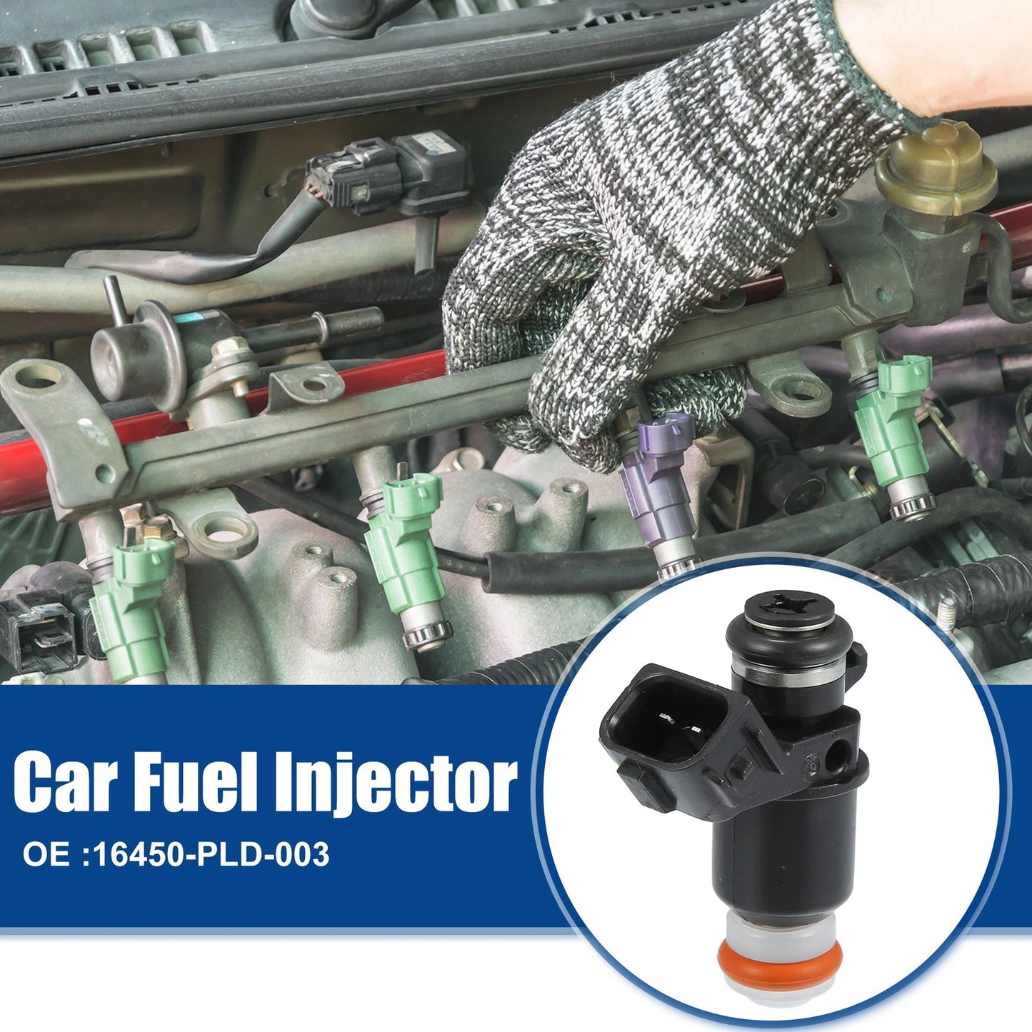 4 x Fuel Injectors for Honda Civic 1.7L (2001-2005)