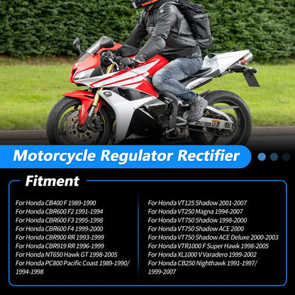 Voltage Regulator Rectifier for Honda CB250 CB400 CBR600 CBR900 VT125