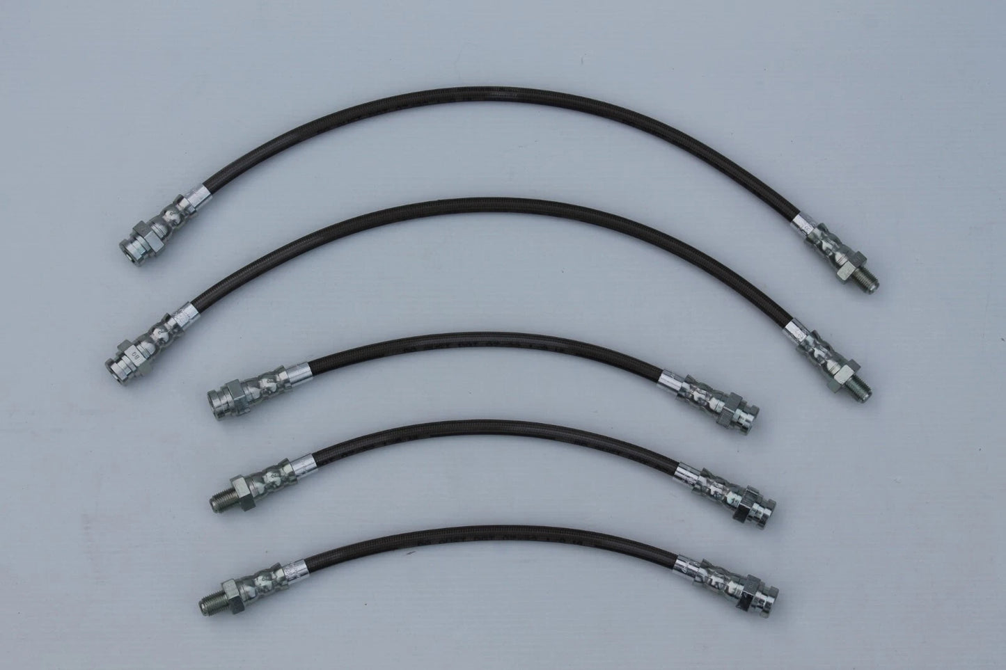 Braided Brake & Clutch Hose Set for Datsun 1600 P510 Sedan & SSS (1966-1970)
