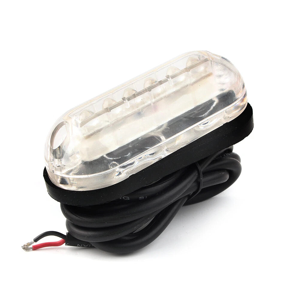 6 x 12V Waterproof Green Underwater LED Light for Marine Boat