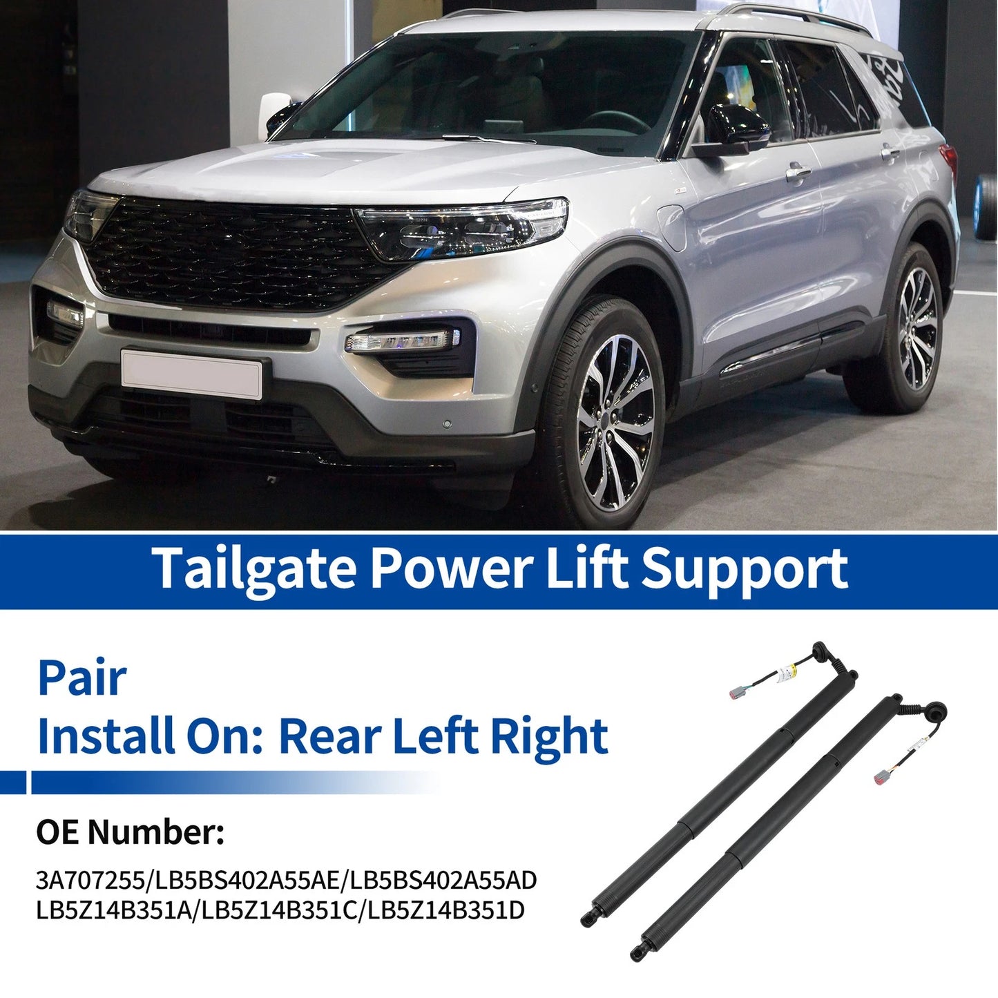 Tailgate Lift Support for Ford Explorer (2020-2024) 1 Pair