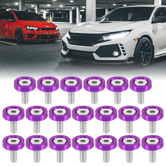 20pcs M6 Fender Bumper Washer Bolt for Car/Motorcycle