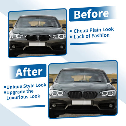 Front Upper Bumper Grille for BMW 1 Series F20 (2015-2018)