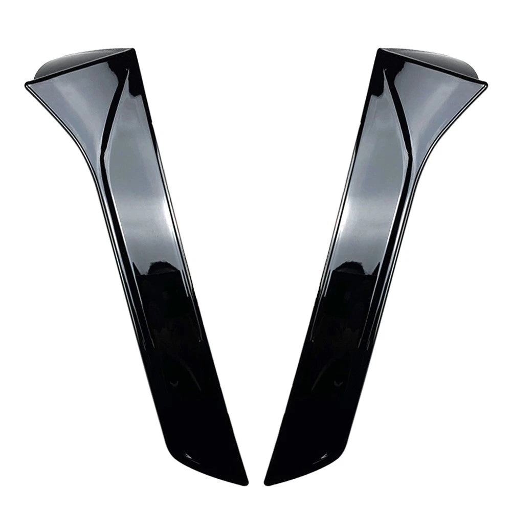 Glossy Black Rear Window Spoiler Side Wing Cover for SEAT Leon (2013-2019)