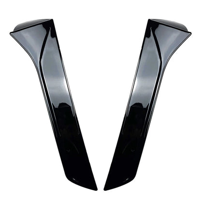 Glossy Black Rear Window Spoiler Side Wing Cover for SEAT Leon (2013-2019)