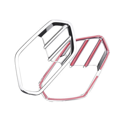 Chrome Front Fog Light Lamp Cover Trim for Ford Escape Kuga (2017-2019) 2 x