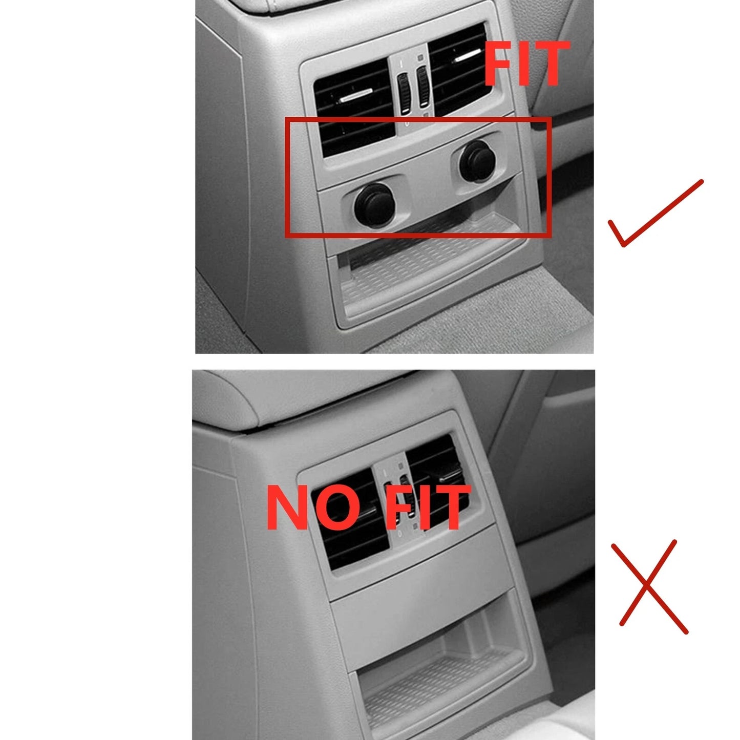 Rear Air Outlet Frame Cover for BMW 3 Series E90 (2005-2012)