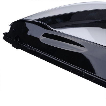 L+R Headlight Lens Covers for Benz W205 C180 C200 C260L C280 C300 (2015-2017)