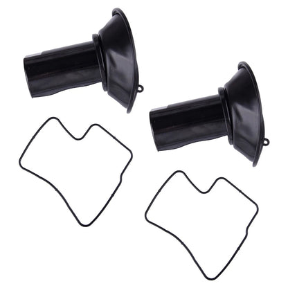 2 x Carburetor Piston Diaphragm Gaskets for Honda Shadow VT1100 C C2 (1998-2005)