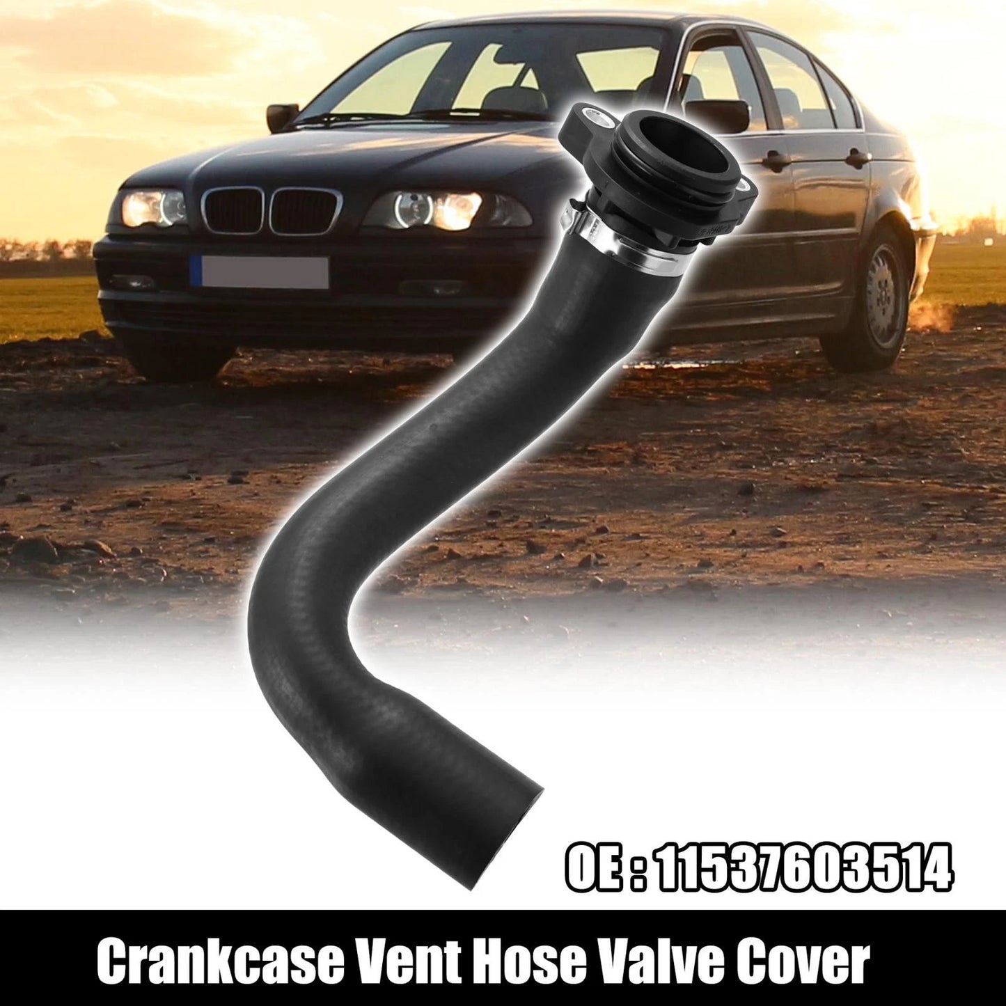 Crankcase Vent Hose Valve Cover for BMW X3, Z4 (2012-2015)