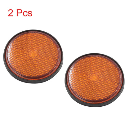 Reflectors 2 x 2.2" Dia for Motorcycle/Scooter