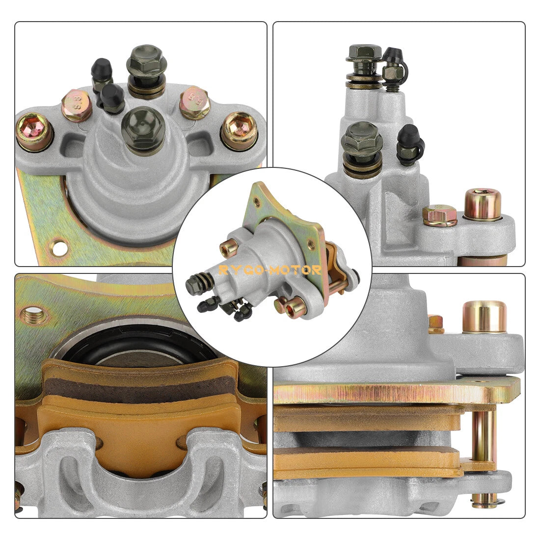 Rear Brake Caliper & Master Cylinder & Hose Line for Polaris Sportsman