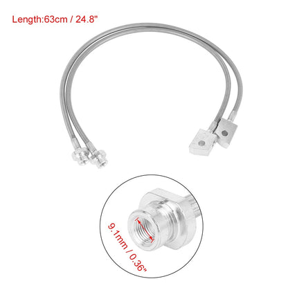 Stainless Steel Extended Brake Lines for Nissan Patrol GQ GU (Lift 2-6 in)