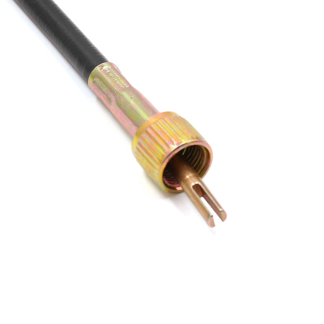Black Rubber Coated Speedometer Cable for Honda CG125 (2000-2023)