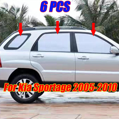 6Pcs Side Window Privacy Sunshades for Kia Sportage (2005-2010)