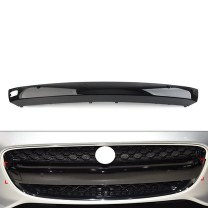 Front Bumper Grille Molding for Jaguar F-Type 2014-2017 Gloss Black