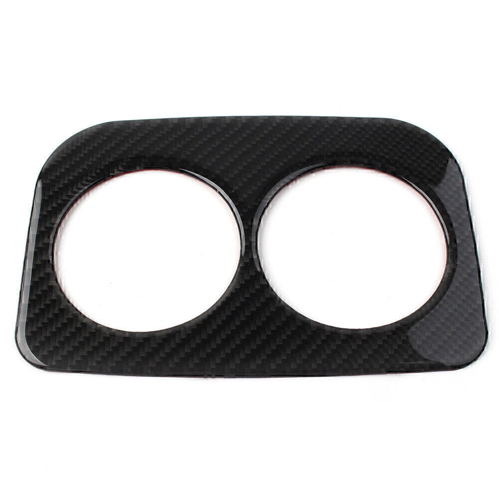 Carbon Fiber Rear Water Cup Panel Cover Trim for Subaru Forester (2013-2018)