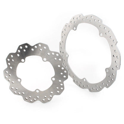 Front & Rear Disc Brake Rotors for Honda NC750X NC750S NC700S NC700X NC700D (2014-2023)