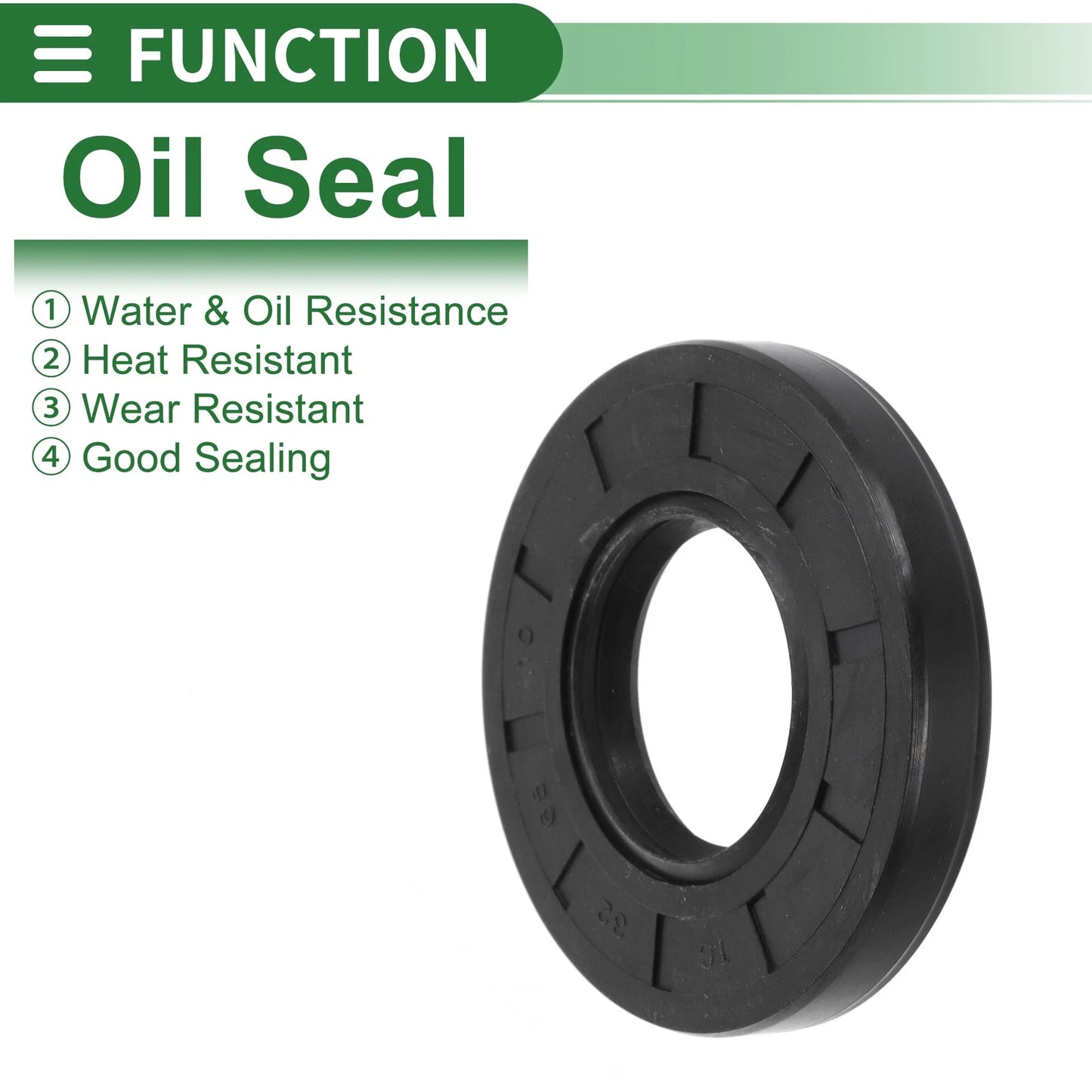Oil Seal 32x65x10mm NBR Rubber Seal Ring Rotary Shaft Seal 5 Pcs