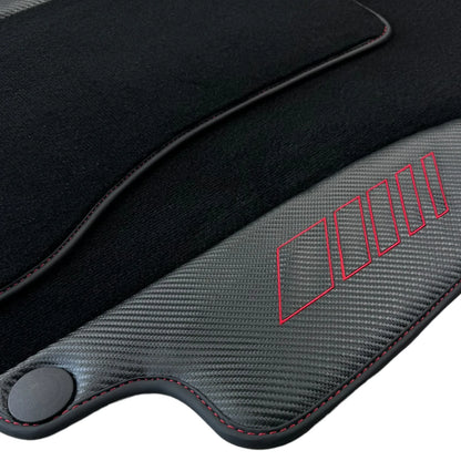 Floor Mats for Mercedes Benz E-Class S210 Estate (1996-2003) with Carbon