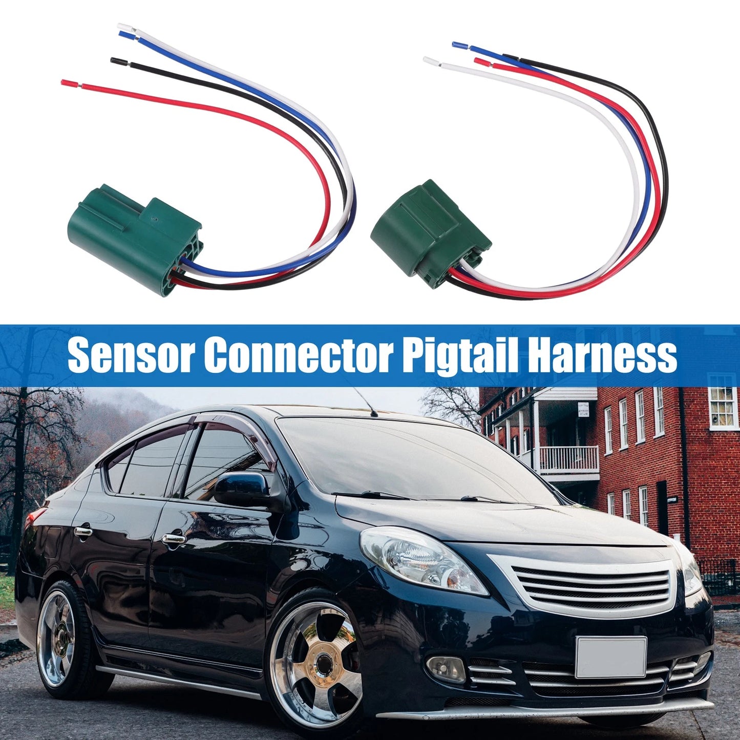 1 Set 4 Pin Male Female Connector O2 Sensor Cable for Nissan Infiniti