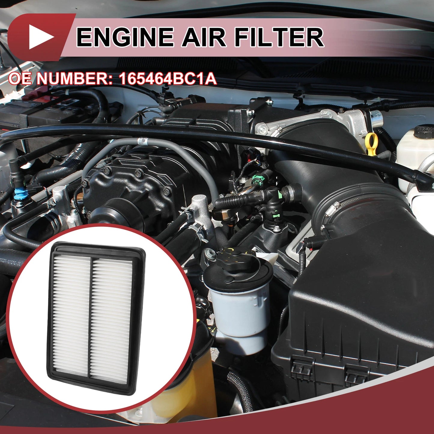 Engine Air Filter for Nissan Rogue 2.5L (2014-2020) 1 Pc