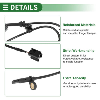 ABS Wheel Speed Sensor 1 x for Infiniti QX60 (2014 - 2019)