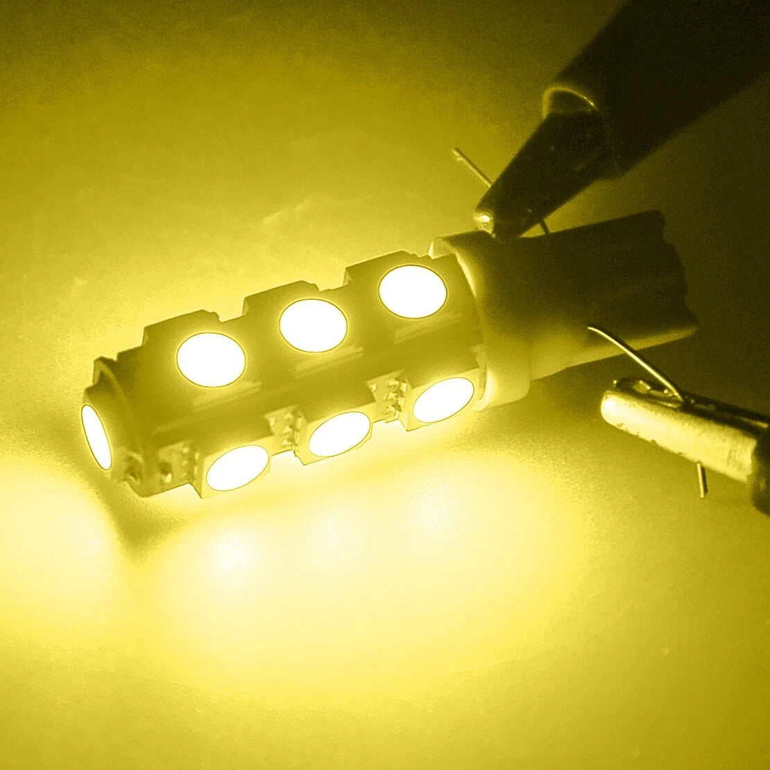 10 x 13SMD T10 5050 W5W LED Light Bulbs for Car RV Camper (194, 2821, 912)