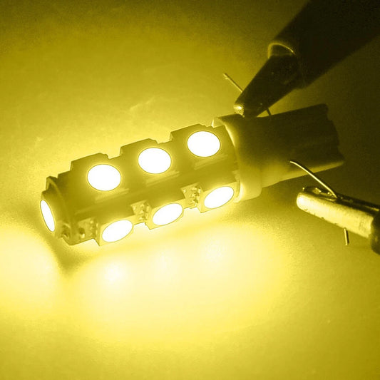 10 x 13SMD T10 5050 W5W LED Light Bulbs for Car RV Camper (194, 2821, 912)