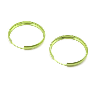 2 x Green Car Key Protective Ring Cover Trim for BMW Mini Cooper