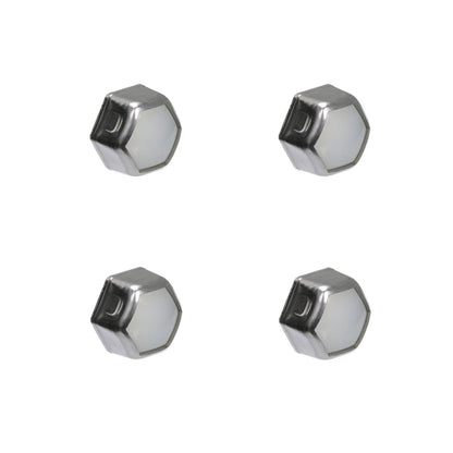 Steering Lock Stop Nut Bolt Cap Set of 4 for Nissan Navara D22 (1998-2006)