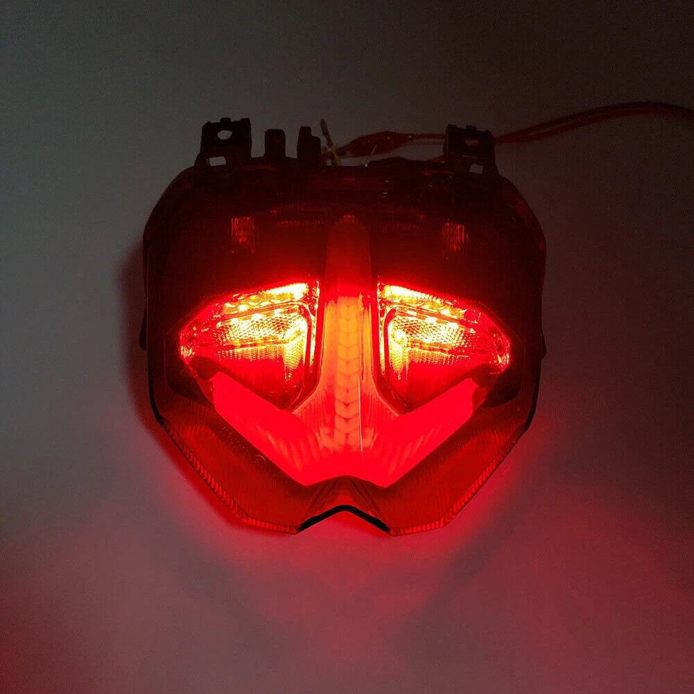Red LED Integrated Blinker Taillight Turn Signal Light for YAMAHA MT-09 (21-22)