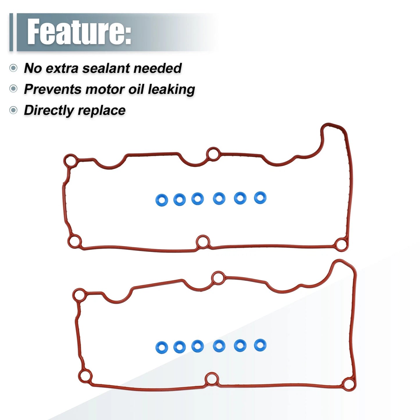 Valve Cover Gasket Set with Grommets for Ford Ranger 4.0L (2000-2011)