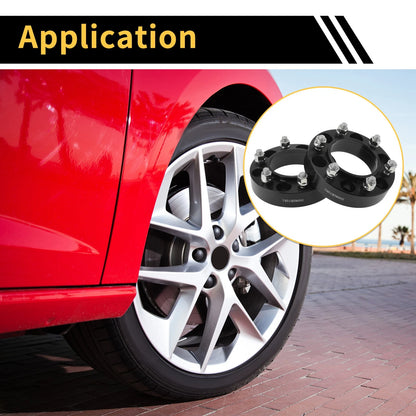 2 x 6x139.7mm Wheel Spacers 106.1mm M12x1.5 Toyota 4Runner (1989–2023)