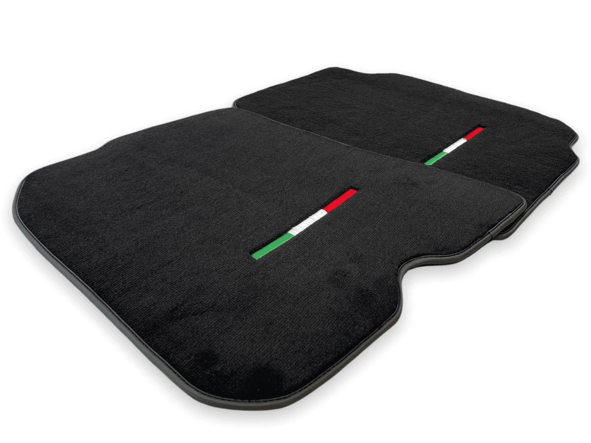 AutoWin Floor Mats for Ferrari F12 Berlinetta Black Tailored Carpets