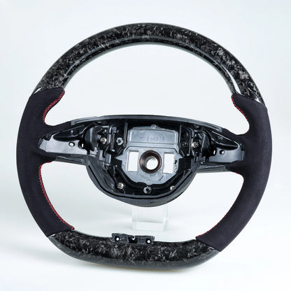 Flat Bottom Steering Wheel Suede for Mercedes Benz W205 (2015-2020)