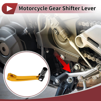 Gear Shifter Lever for Honda CRF150F Gold Tone Black Silver Tone