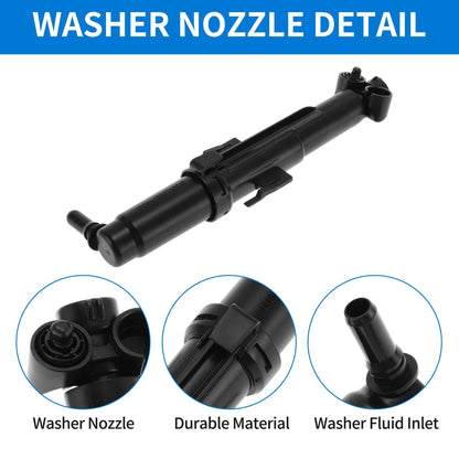 Left Passenger Side Headlight Washer Nozzle for BMW X3 (2004-2010)