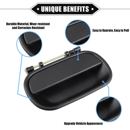 Car Exterior Door Handle 2 x Left Right Side for ISUZU NPR HPR-HD
