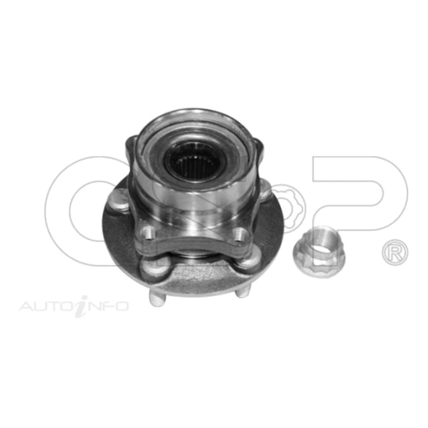 Front Wheel Bearing Kit for Toyota Prius NHW20R 1.5L 4cyl (2003-2009)