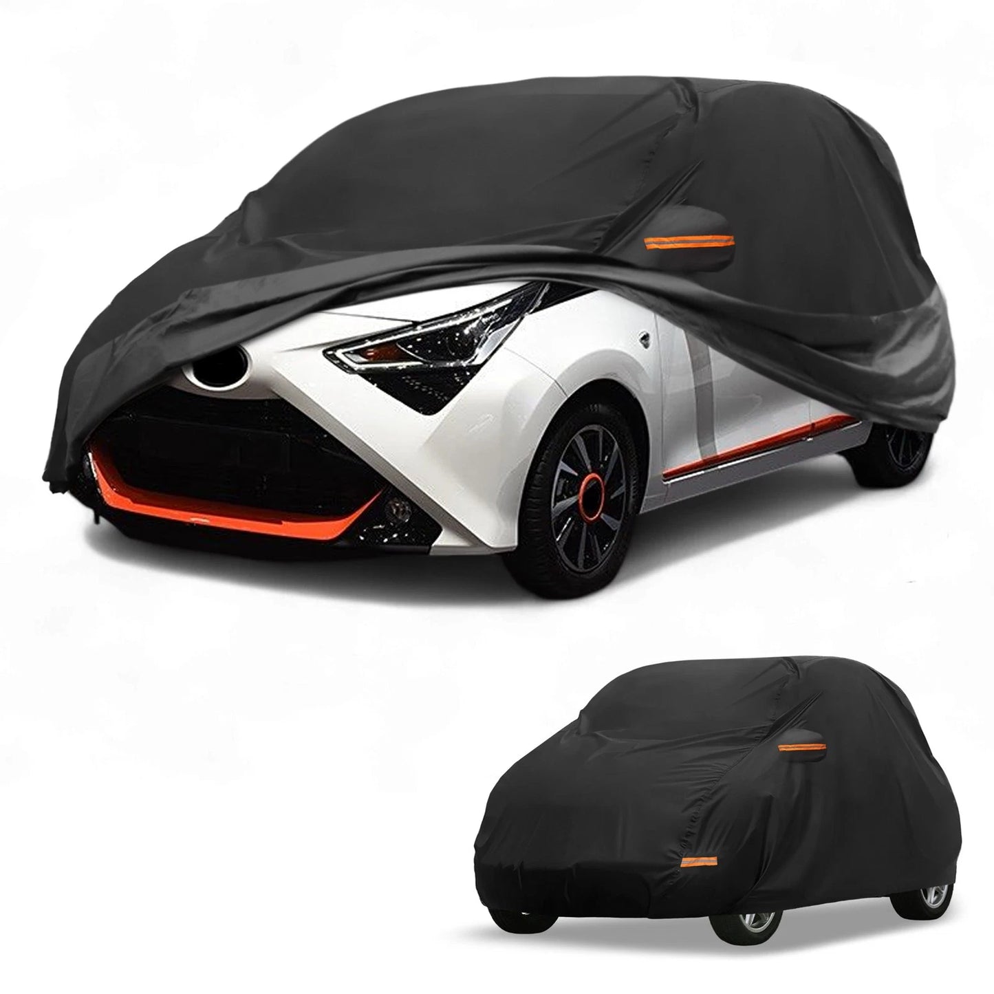 Car Cover / 1x / Waterproof All Weather 190T-PU with Zipper for Toyota Aygo X